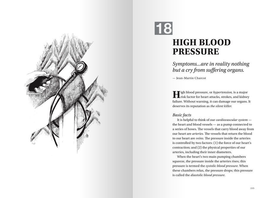 Sample chapter title spread for An Ounce of Prevention